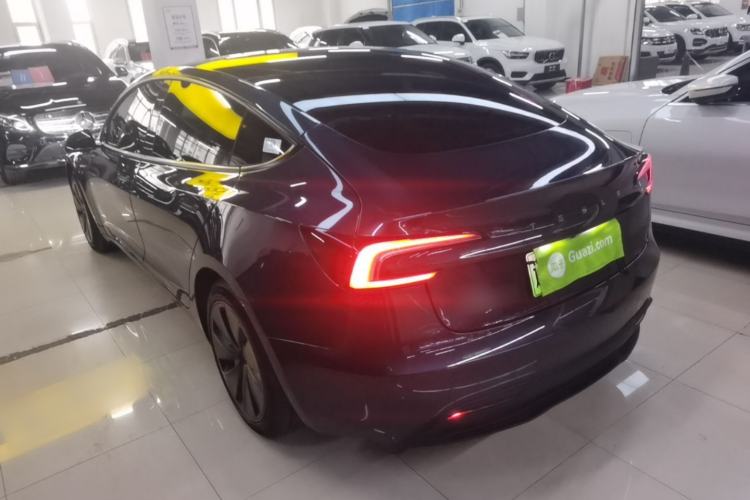 Used Tesla Model 3 2023 Rear-Wheel-Drive Version Rear Left 45 Deg