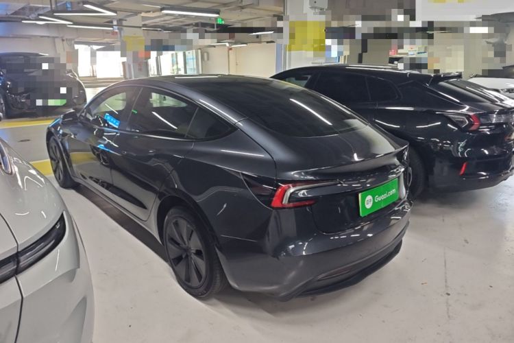 Used Tesla Model 3 2023 Rear-Wheel-Drive Version Rear Left 45 Deg