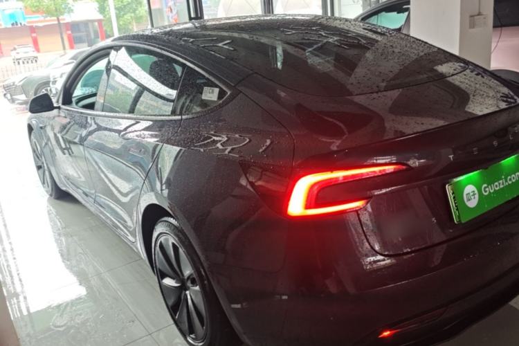Used Tesla Model 3 2023 Rear-Wheel-Drive Version Rear Left 45 Deg