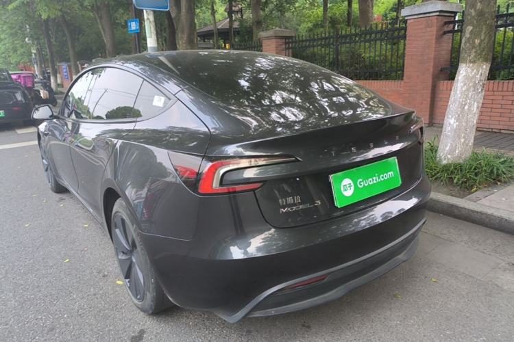 Used Tesla Model 3 2023 Rear-Wheel-Drive Version Rear Left 45 Deg