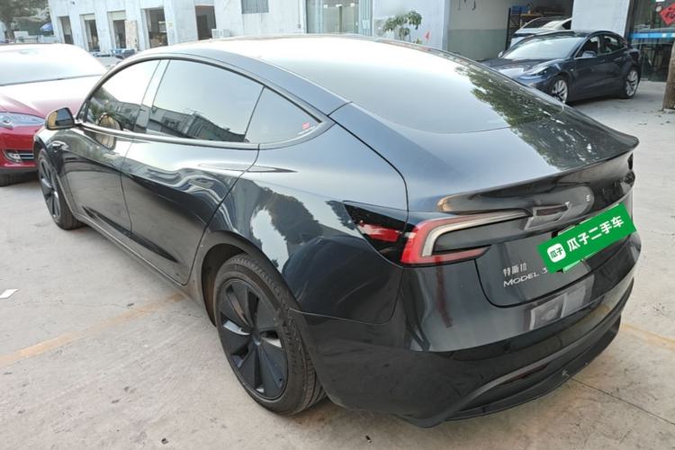 Used Tesla Model 3 2023 Rear-Wheel-Drive Version Rear Left 45 Deg
