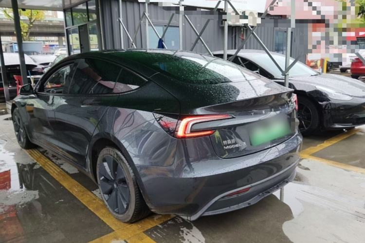Used Tesla Model 3 2023 Rear-Wheel-Drive Version Rear Left 45 Deg