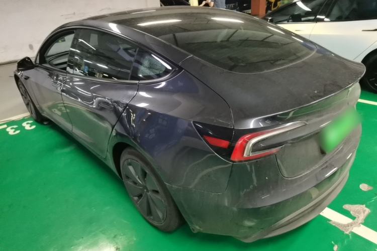 Used Tesla Model 3 2023 Rear-Wheel-Drive Version Rear Left 45 Deg