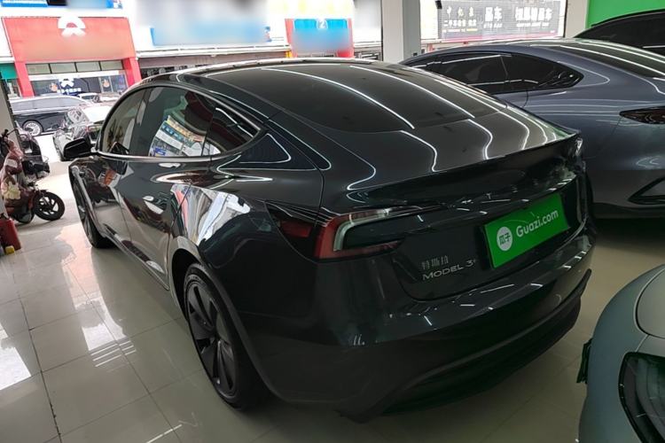 Used Tesla Model 3 2023 Rear-Wheel-Drive Version Rear Left 45 Deg
