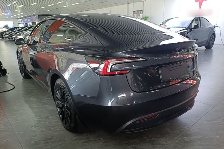 Used Tesla Model 3 2023 Rear-Wheel-Drive Version Rear Left 45 Deg