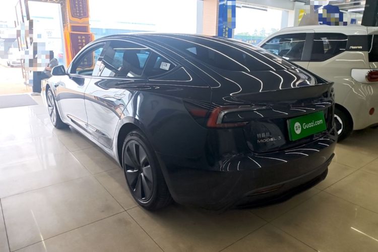 Used Tesla Model 3 2023 Rear-Wheel-Drive Version Rear Left 45 Deg