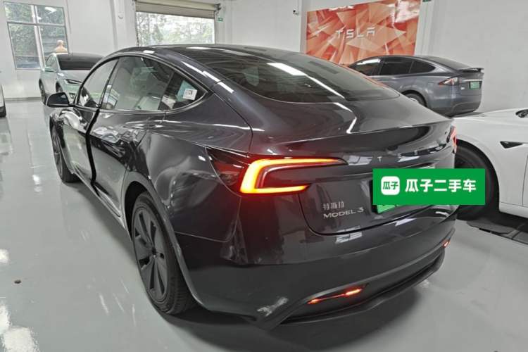 Used Tesla Model 3 2023 Rear-Wheel-Drive Version Rear Left 45 Deg