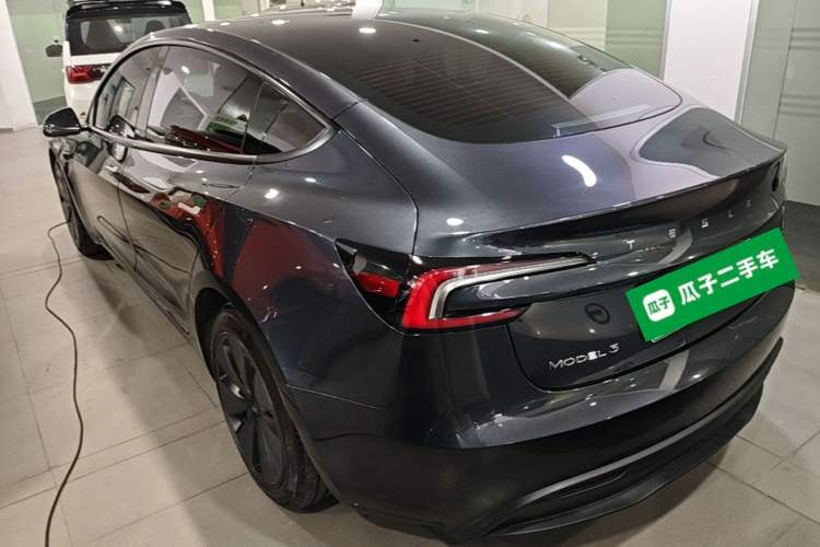 Used Tesla Model 3 2023 Rear-Wheel-Drive Version Rear Left 45 Deg