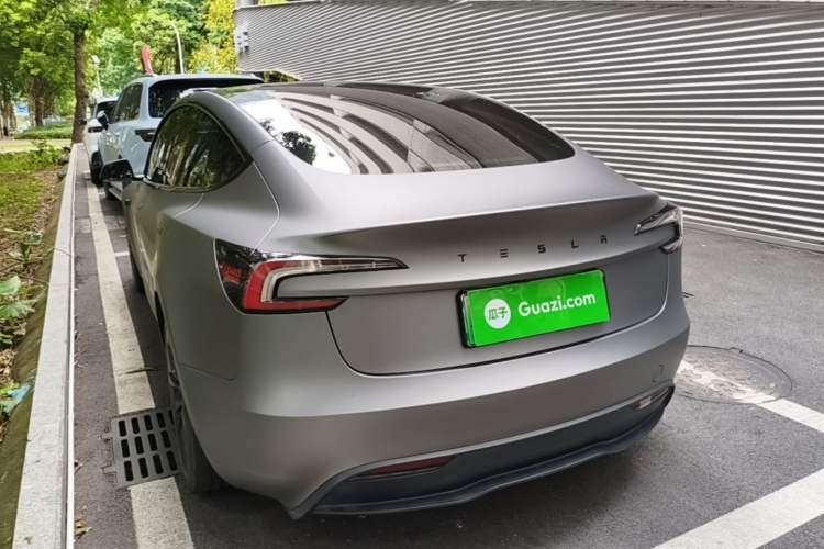 Used Tesla Model 3 2023 Long-Range All-Wheel-Drive Version Rear Left 45 Deg