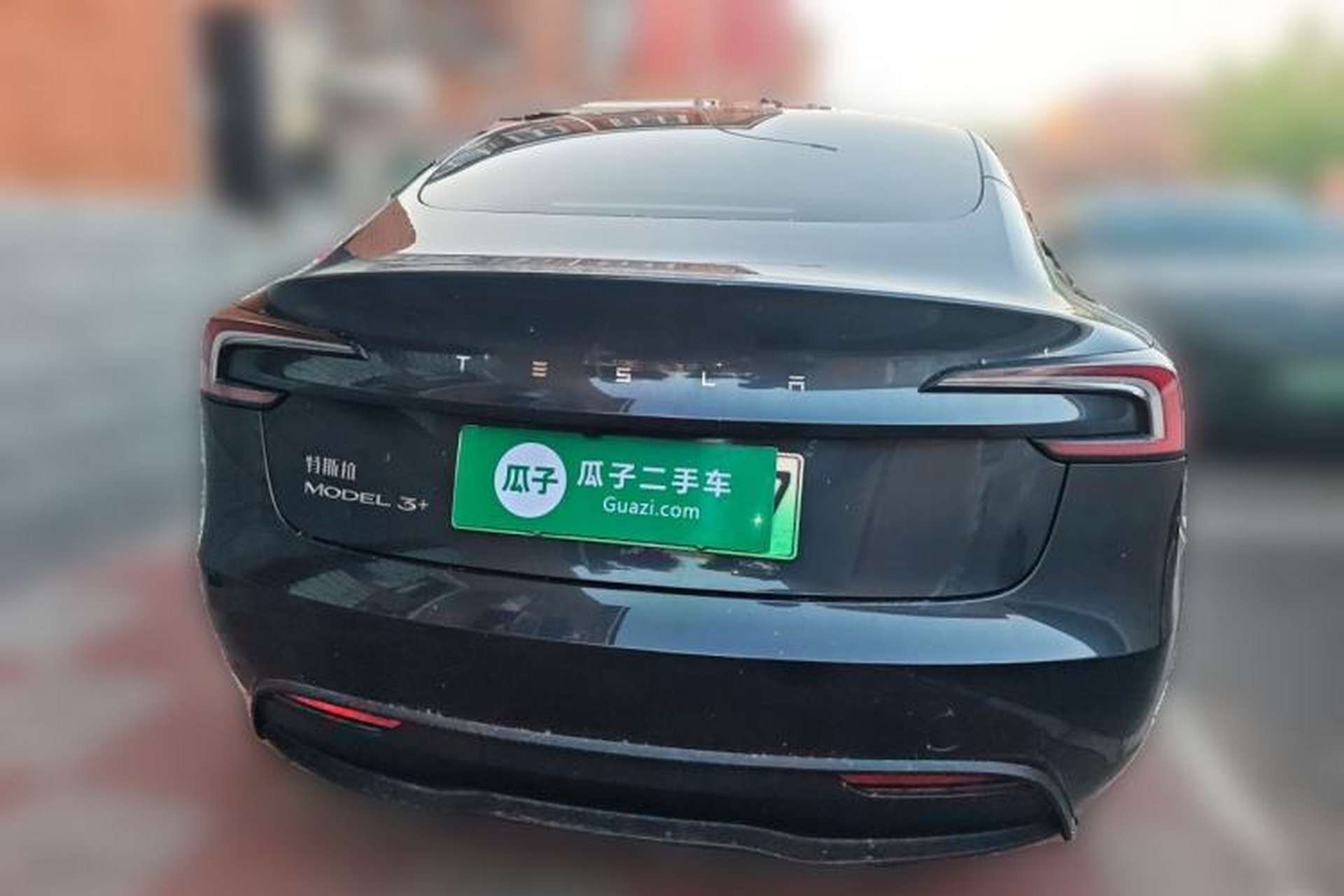 Used Tesla Model 3 2023 Long-Range All-Wheel-Drive Version Rear