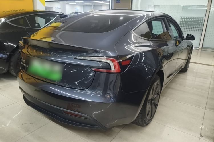 Used Tesla Model 3 2023 Rear-Wheel-Drive Version Rear Right 45 Deg