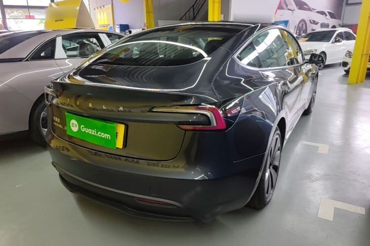 Used Tesla Model 3 2023 Rear-Wheel-Drive Version Rear Right 45 Deg