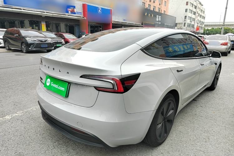 Used Tesla Model 3 2023 Long-Range All-Wheel-Drive Version Rear Right 45 Deg