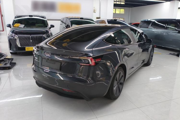 Used Tesla Model 3 2023 Long-Range All-Wheel-Drive Version Rear Right 45 Deg