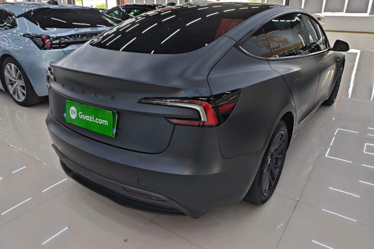 Used Tesla Model 3 2023 Rear-Wheel-Drive Version Rear Right 45 Deg