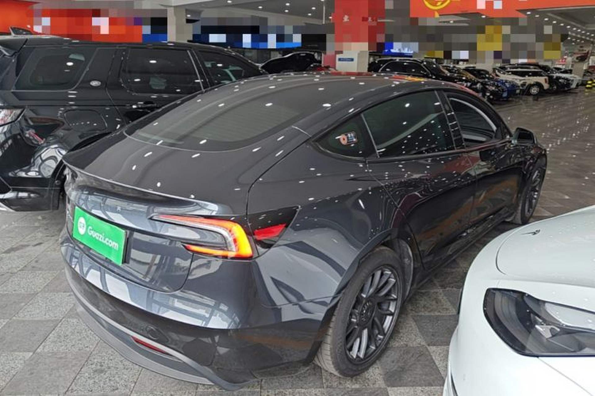 Used Tesla Model 3 2023 Long-Range All-Wheel-Drive Version Rear Right 45 Deg