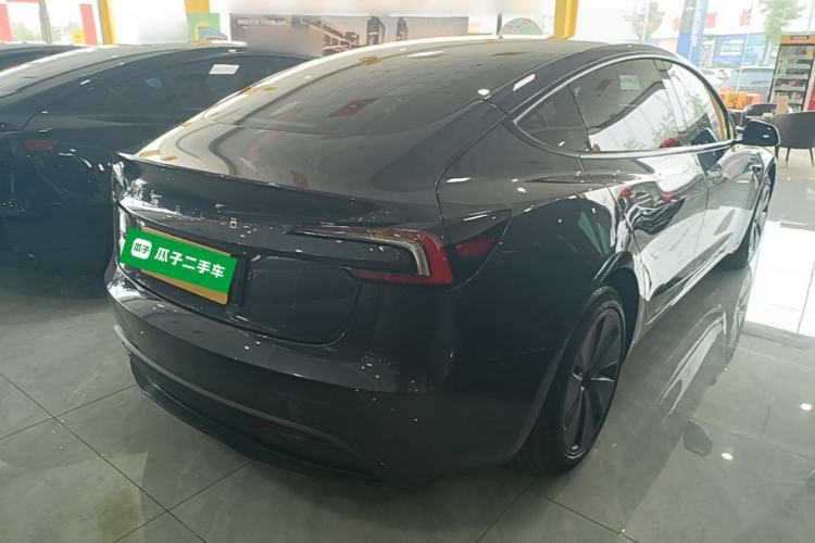 Used Tesla Model 3 2023 Rear-Wheel-Drive Version Rear Right 45 Deg