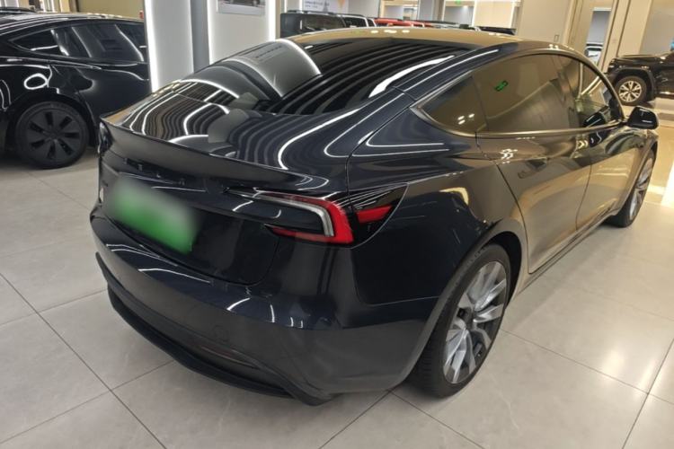 Used Tesla Model 3 2023 Rear-Wheel-Drive Version Rear Right 45 Deg