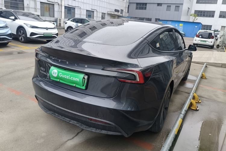 Used Tesla Model 3 2023 Rear-Wheel-Drive Version Rear Right 45 Deg
