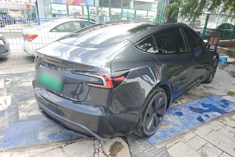 Used Tesla Model 3 2023 Rear-Wheel-Drive Version Rear Right 45 Deg