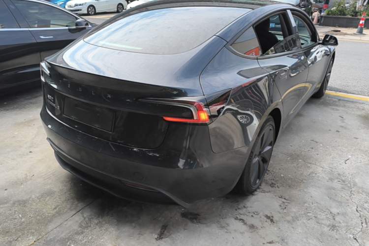 Used Tesla Model 3 2023 Rear-Wheel-Drive Version Rear Right 45 Deg