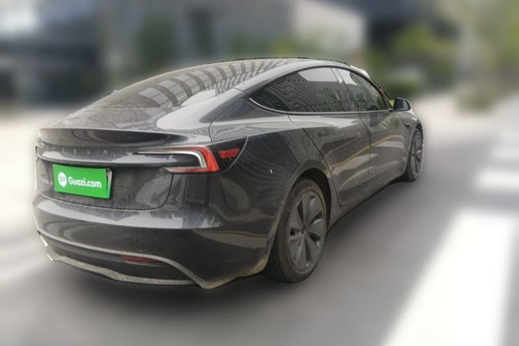 Used Tesla Model 3 2023 Rear-Wheel-Drive Version Rear Right 45 Deg
