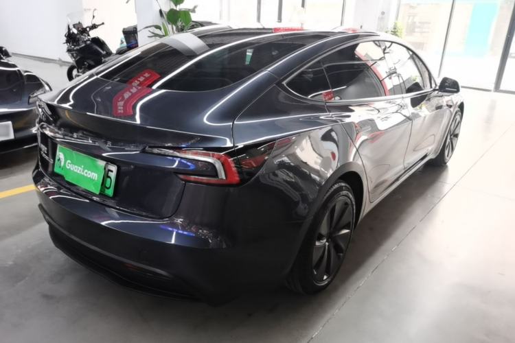Used Tesla Model 3 2023 Rear-Wheel-Drive Version Rear Right 45 Deg