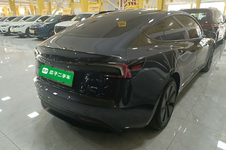 Used Tesla Model 3 2023 Rear-Wheel-Drive Version Rear Right 45 Deg