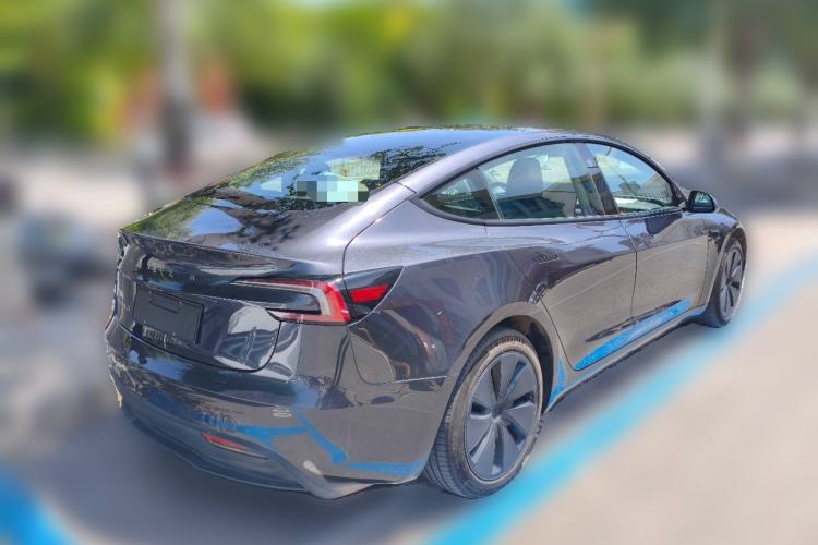 Used Tesla Model 3 2023 Rear-Wheel-Drive Version Rear Right 45 Deg