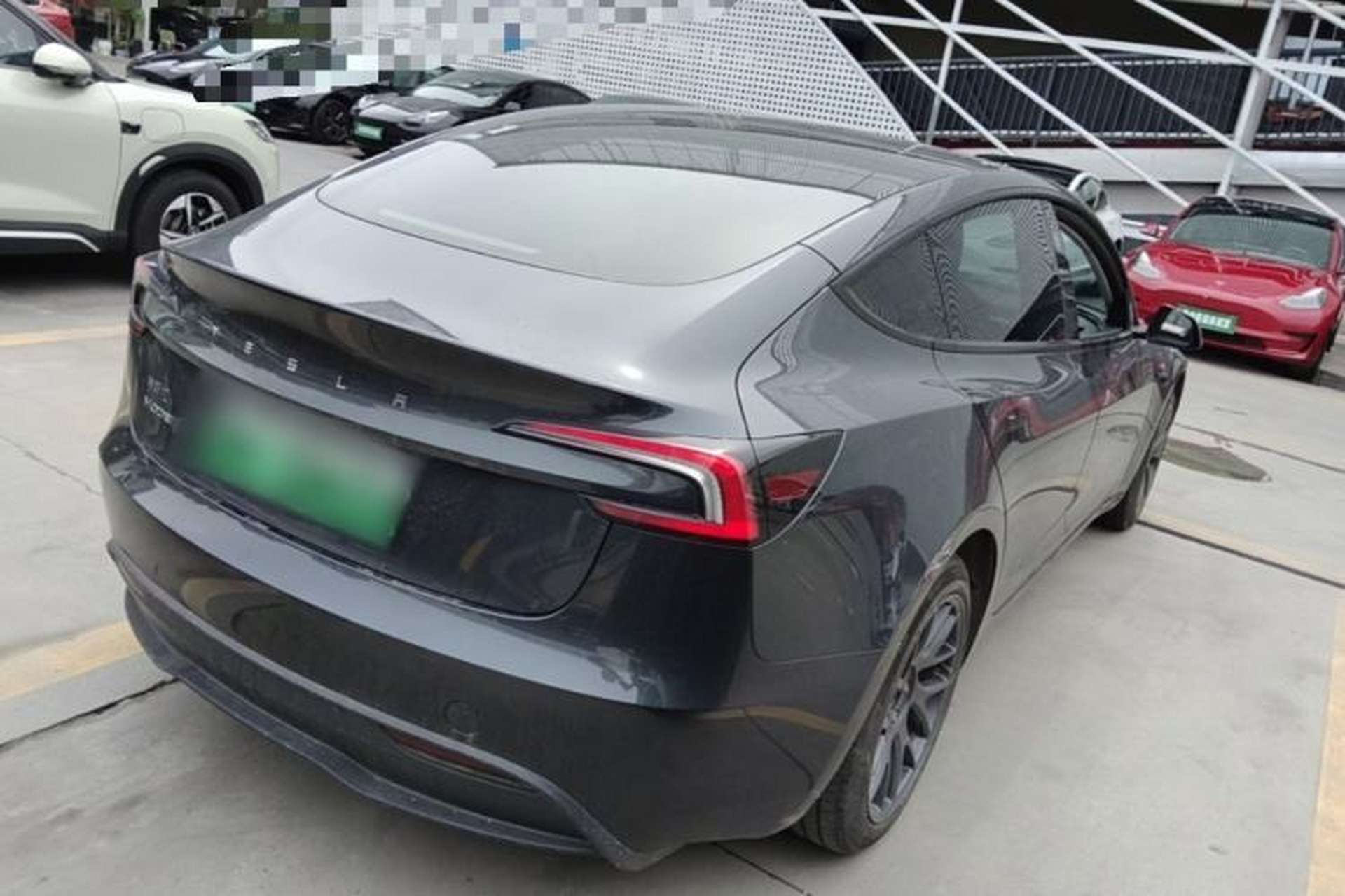 Used Tesla Model 3 2023 Rear-Wheel-Drive Version Rear Right 45 Deg