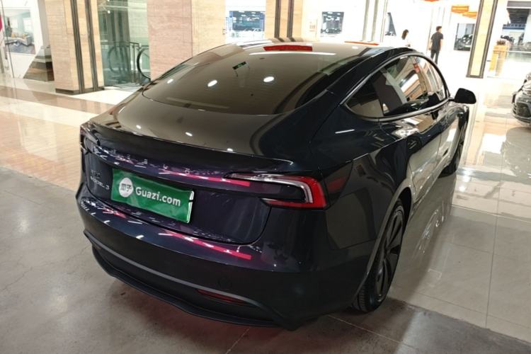 Used Tesla Model 3 2023 Rear-Wheel-Drive Version Rear Right 45 Deg