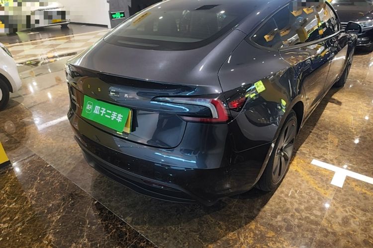 Used Tesla Model 3 2023 Rear-Wheel-Drive Version Rear Right 45 Deg