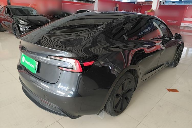 Used Tesla Model 3 2023 Rear-Wheel-Drive Version Rear Right 45 Deg