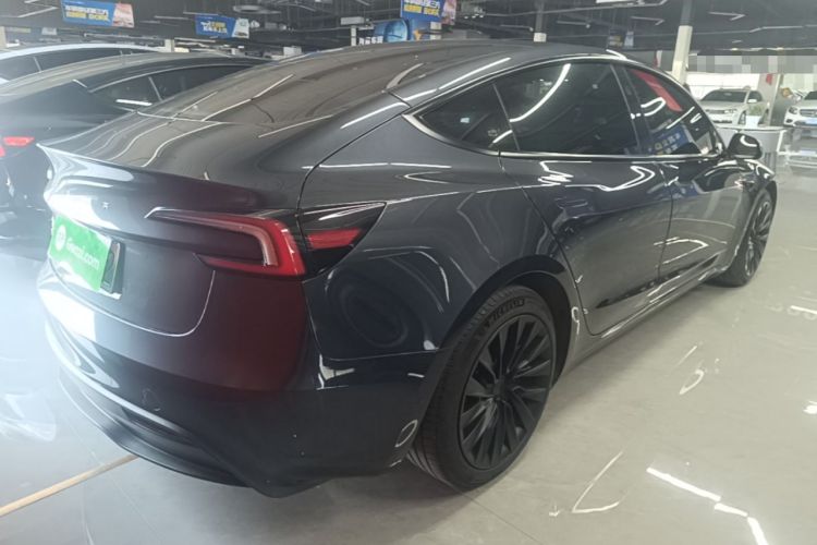 Used Tesla Model 3 2023 Rear-Wheel-Drive Version Rear Right 45 Deg