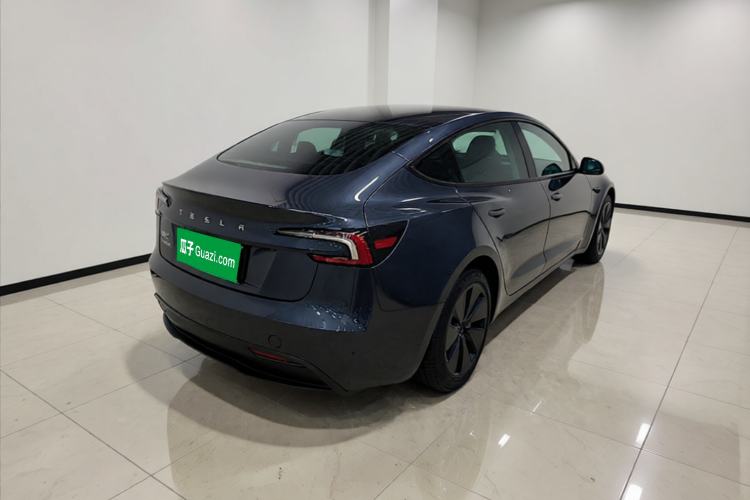 Used Tesla Model 3 2023 Rear-Wheel-Drive Version Rear Right 45 Deg