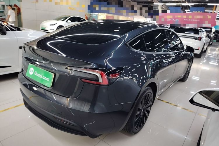 Used Tesla Model 3 2023 Rear-Wheel-Drive Version Rear Right 45 Deg