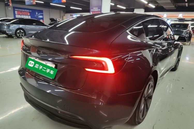 Used Tesla Model 3 2023 Long-Range All-Wheel-Drive Version Rear Right 45 Deg