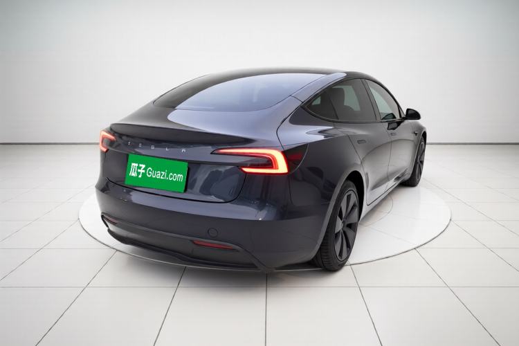Used Tesla Model 3 2023 Rear-Wheel-Drive Version Rear Right 45 Deg