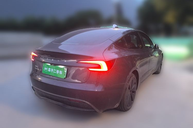 Used Tesla Model 3 2023 Rear-Wheel-Drive Version Rear Right 45 Deg