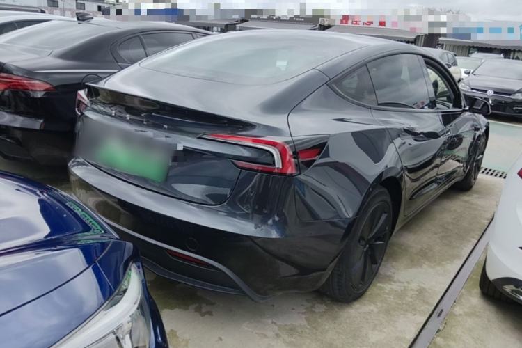 Used Tesla Model 3 2023 Rear-Wheel-Drive Version Rear Right 45 Deg