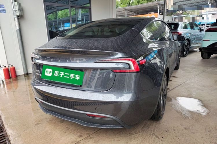 Used Tesla Model 3 2023 Rear-Wheel-Drive Version Rear Right 45 Deg