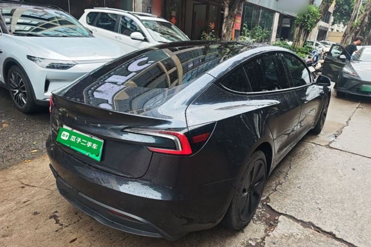 Used Tesla Model 3 2023 Rear-Wheel-Drive Version Rear Right 45 Deg
