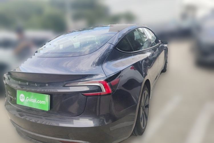 Used Tesla Model 3 2023 Rear-Wheel-Drive Version Rear Right 45 Deg