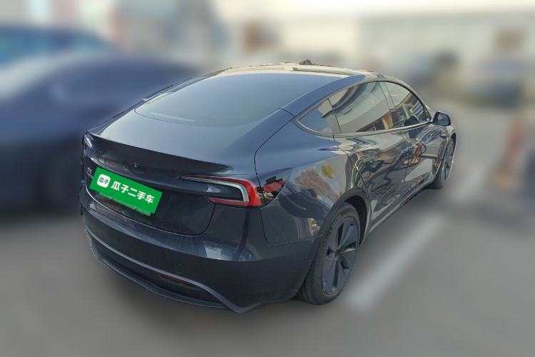 Used Tesla Model 3 2023 Rear-Wheel-Drive Version Rear Right 45 Deg