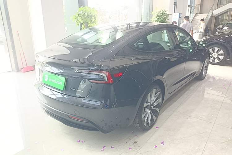 Used Tesla Model 3 2023 Long-Range All-Wheel-Drive Version Rear Right 45 Deg