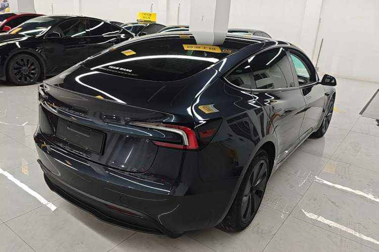 Used Tesla Model 3 2023 Long-Range All-Wheel-Drive Version Rear Right 45 Deg