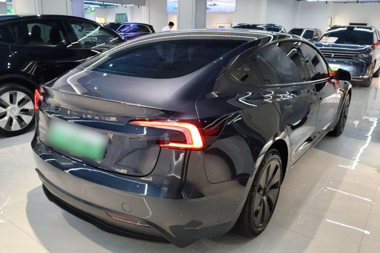 Used Tesla Model 3 2023 Rear-Wheel-Drive Version Rear Right 45 Deg