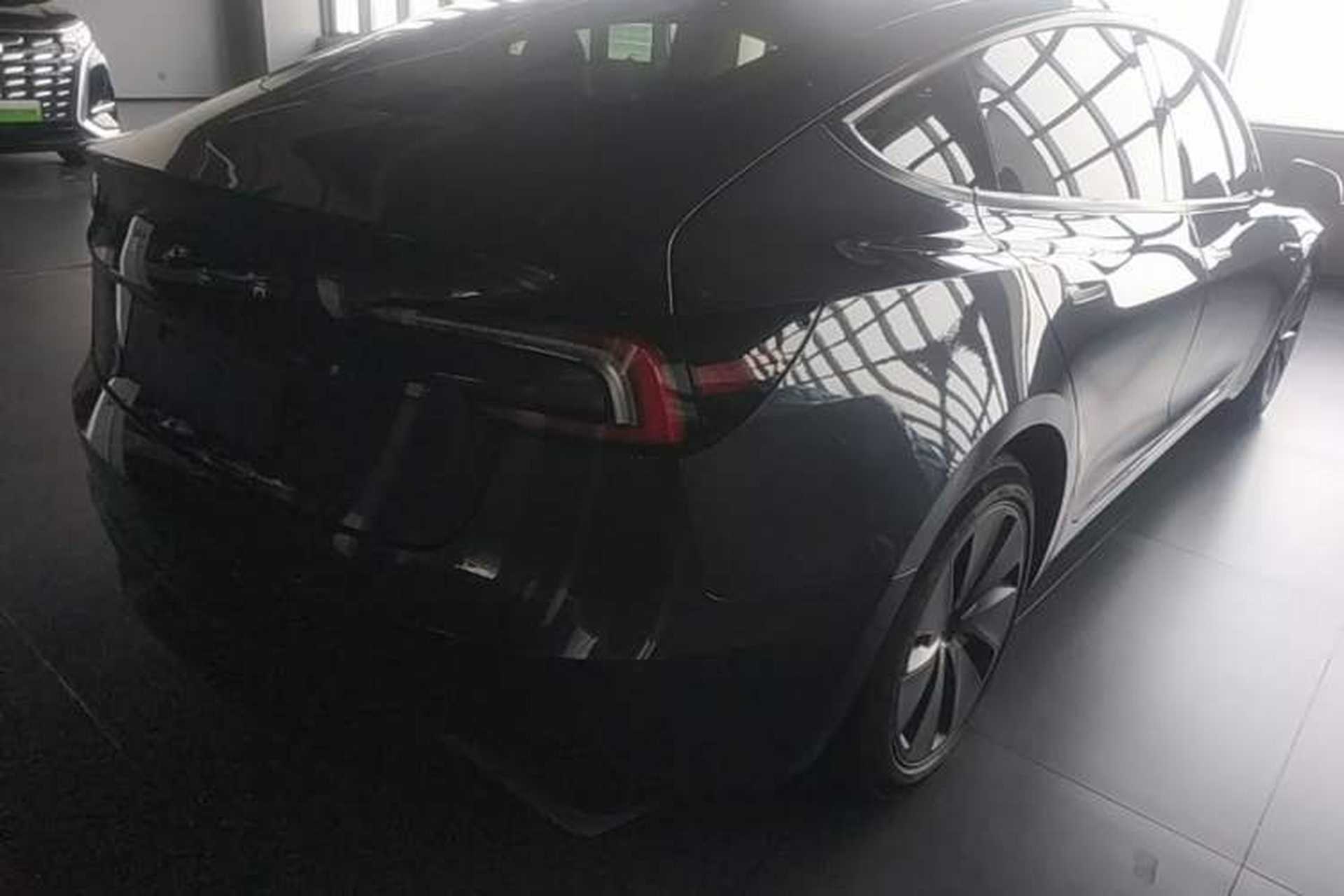 Used Tesla Model 3 2023 Long-Range All-Wheel-Drive Version Rear Right 45 Deg