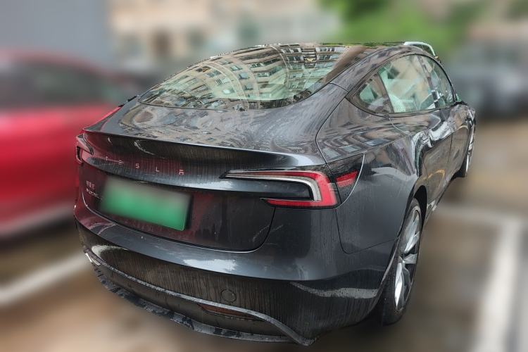 Used Tesla Model 3 2023 Rear-Wheel-Drive Version Rear Right 45 Deg