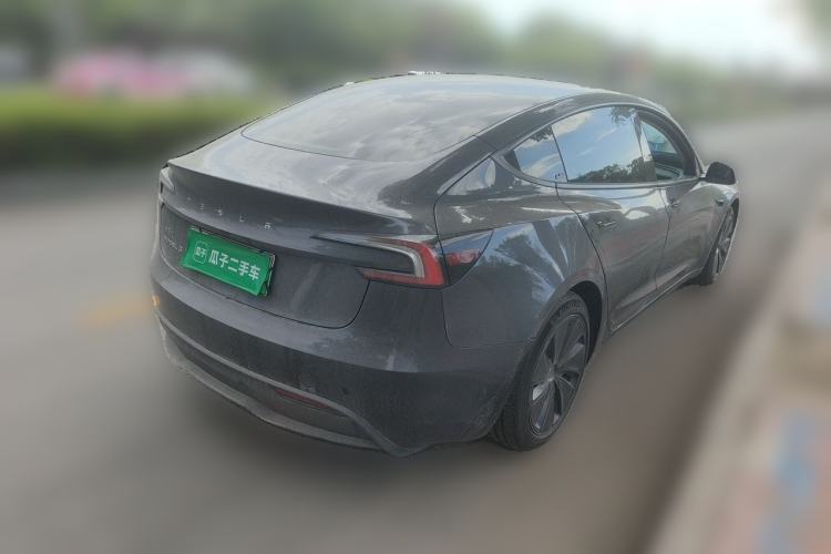 Used Tesla Model 3 2023 Rear-Wheel-Drive Version Rear Right 45 Deg